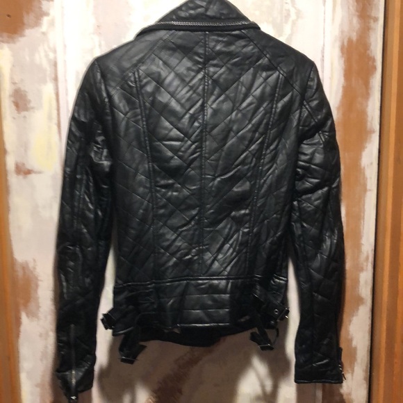 Guess Faux Leather Jacket - Picture 8 of 11
